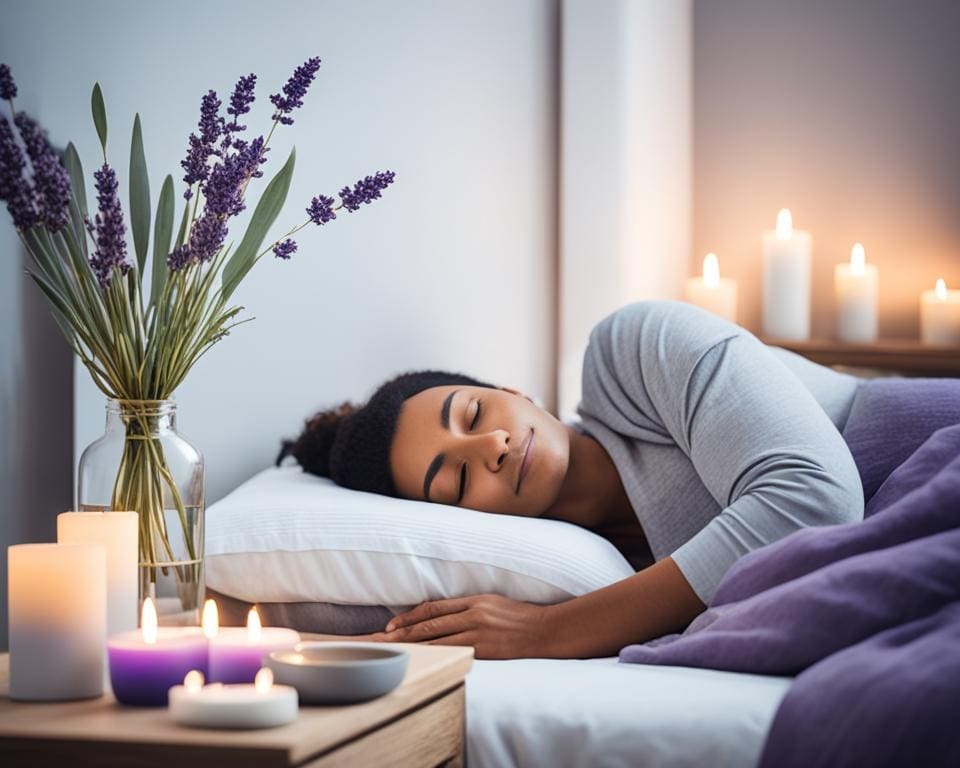Aromatherapie voor Verbeterde Slaap