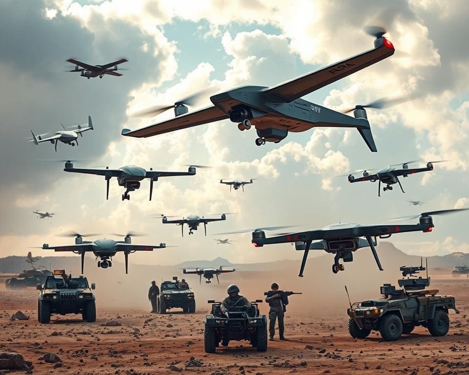 Innovaties in militaire technologie met drones