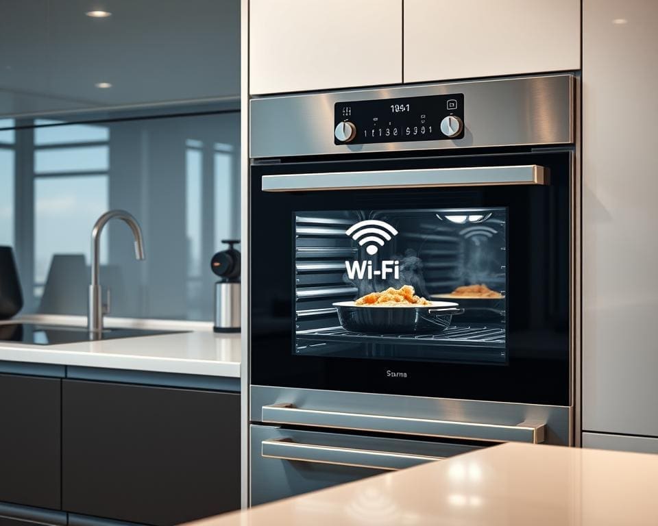 Slimme ovenbedieningen met wifi-connectiviteit