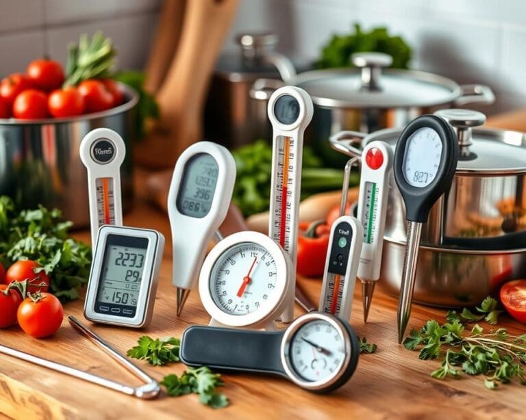 Keukenthermometers voor perfecte garing van gerechten