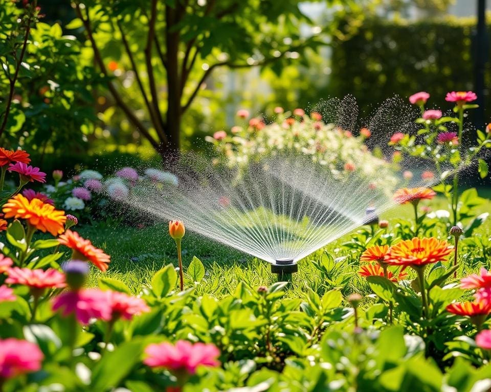 Waarom slimme tuinsproeiers water besparen