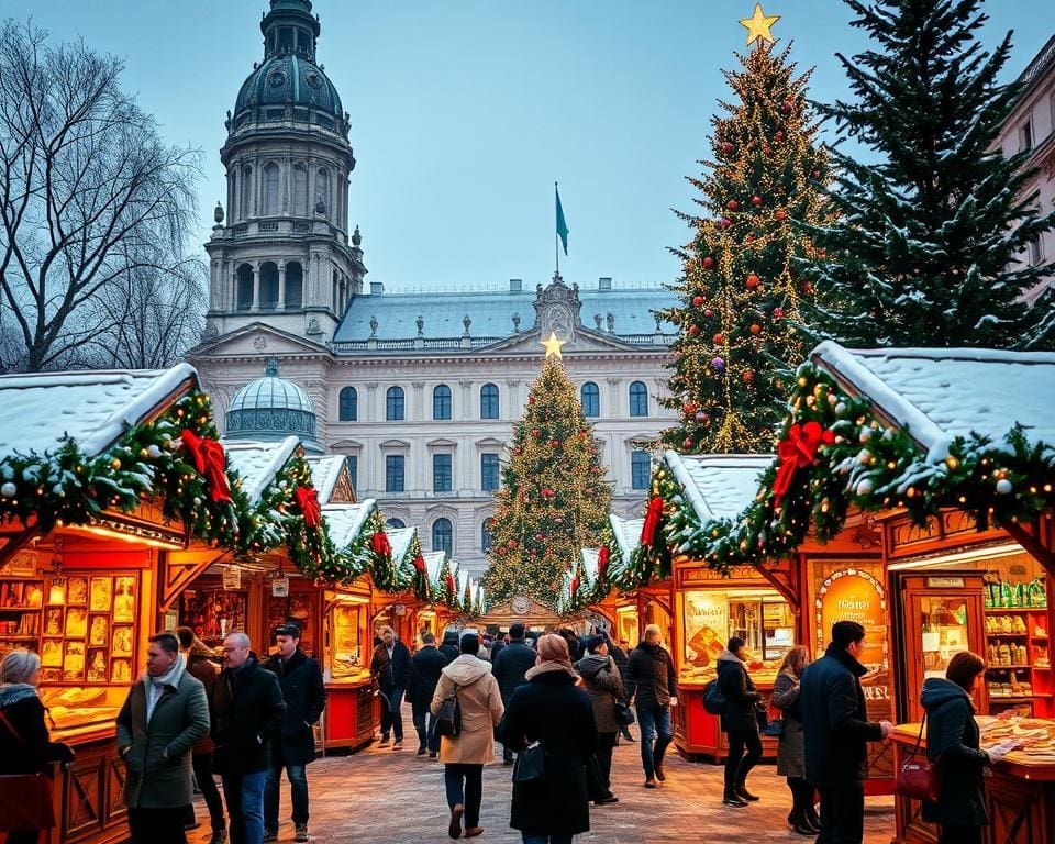 De kerstmarkt van Wenen Oostenrijk: Winterse charme in Oostenrijk