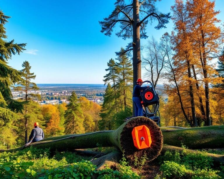 Efficiënt en professioneel boom kappen in Zeist