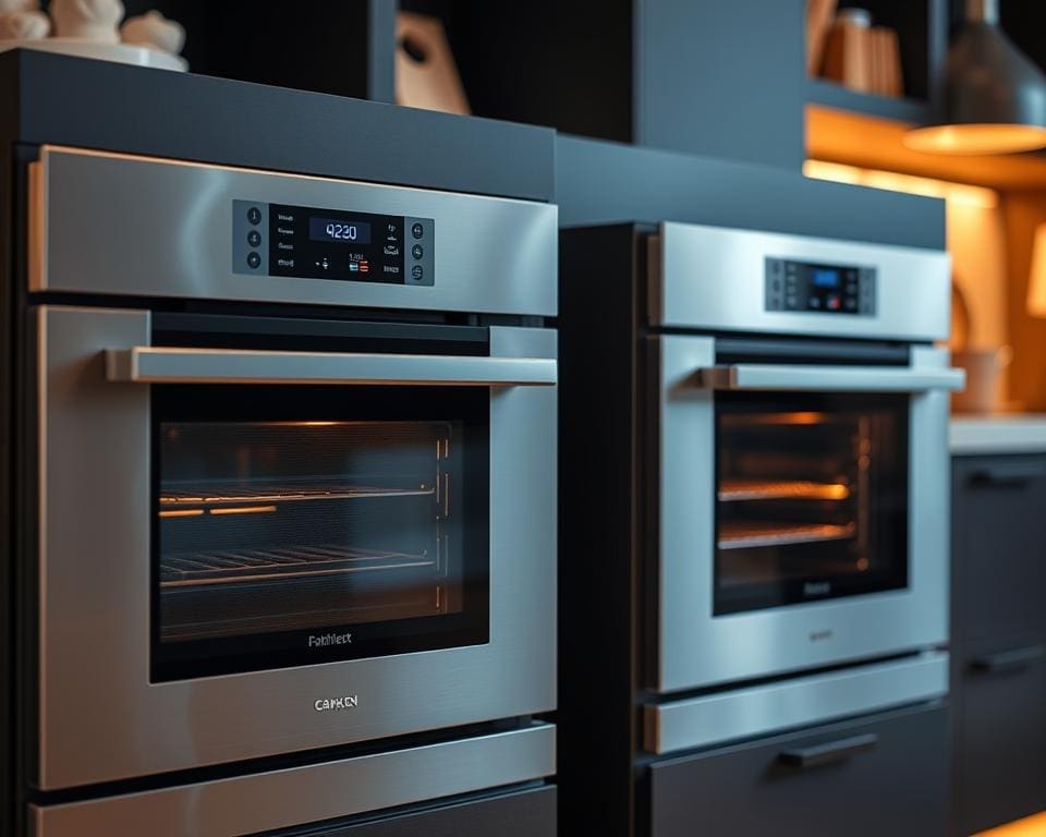 elektrische ovens met touchscreenbediening